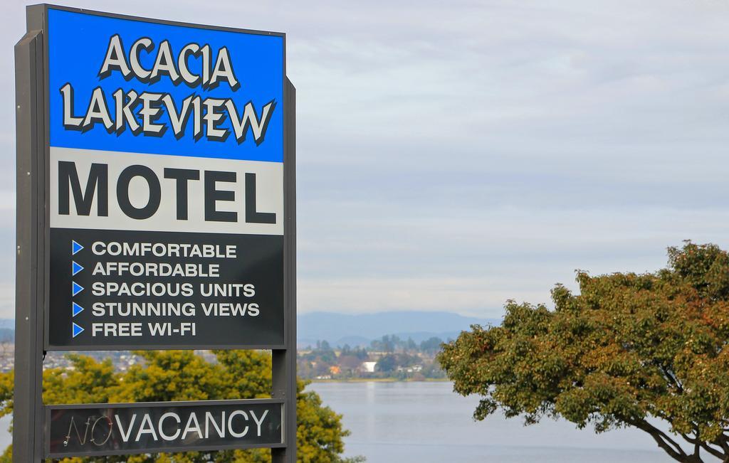 Acacia Lake View Motel Taupo Exterior foto